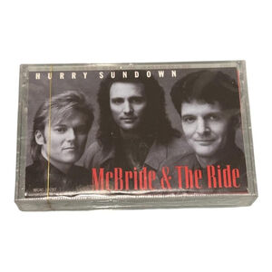 Vintage 1993 McBride & The Ride Cassette Hurry Sundown Album MCA Country Clear